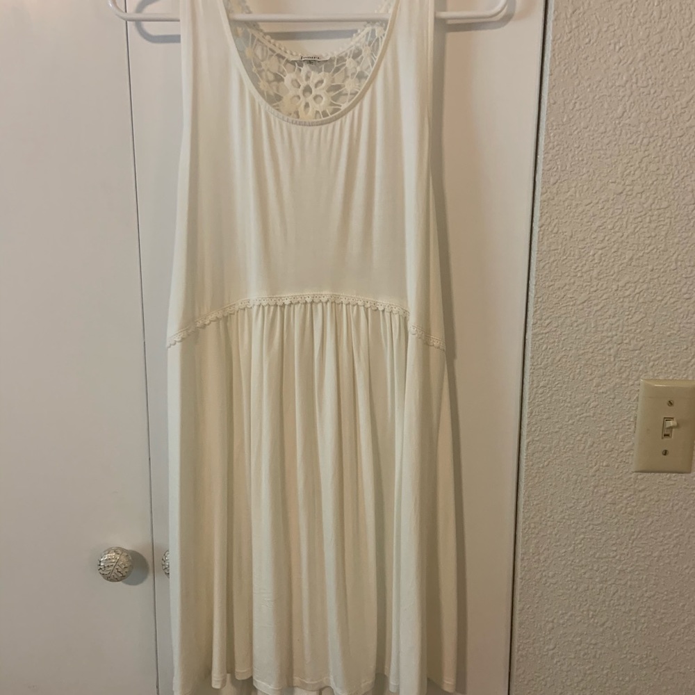 Long lace tank